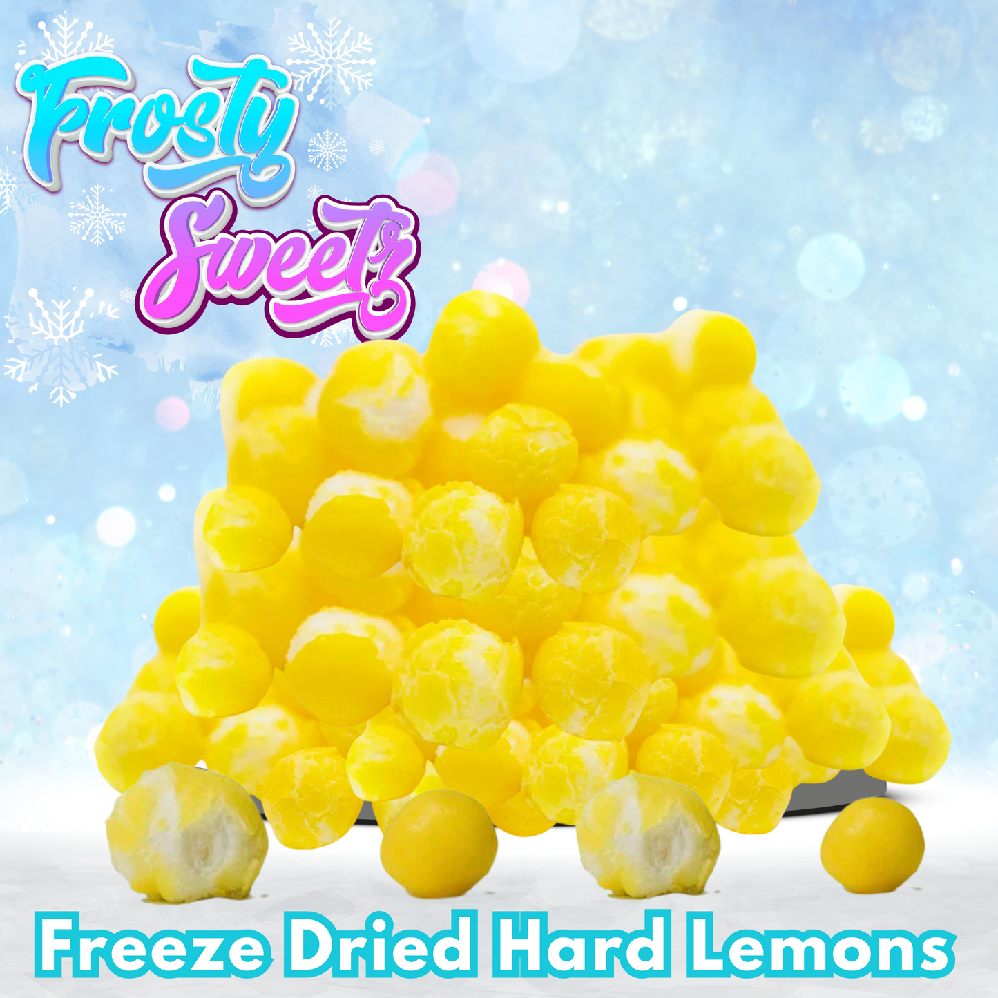 Freeze Dried Lemon Hard Candy